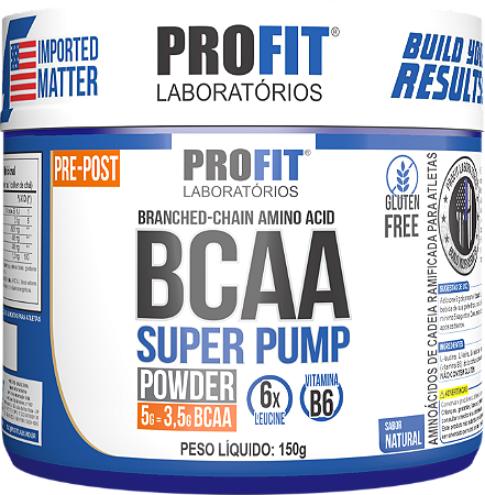 BCAA Em Pó Super Pump 6:1:1 (150g) ProFit Labs