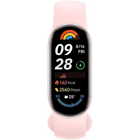 Xiaomi Mi Band 9 Smartwatch Versão Padrão - Rosa