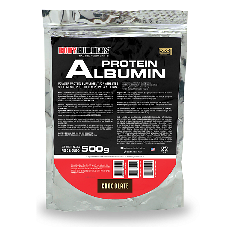 Albumina Protein (500g) Refil – Bodybuilders