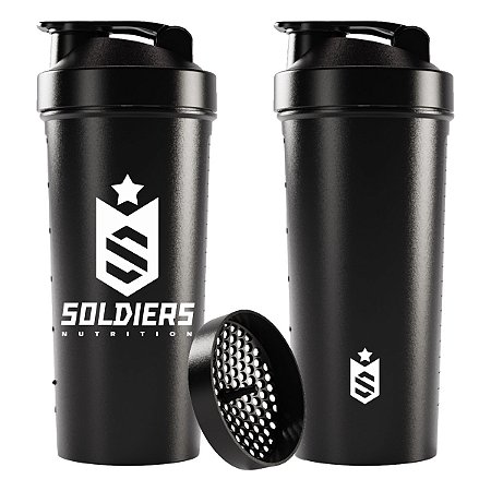 Coqueteleira Slim (600ml) Soldiers Nutrition