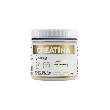 Creatina Creapure (270g) Soldiers Nutrition