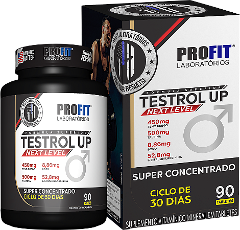 Testrol Up Next Level (90 Cáps.) Profit Labs