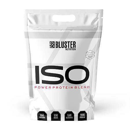 Whey ISO Blend (900g) Bluster Nutrition - Morango