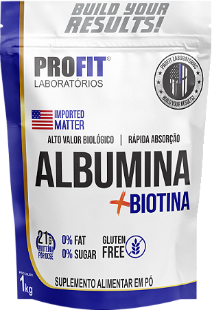 Albumina + Biotina (1kg) Profit Labs