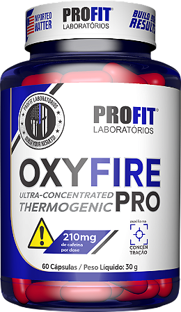 Termogênico Oxy Fire Pro (60 Cáps.) Profit Labs