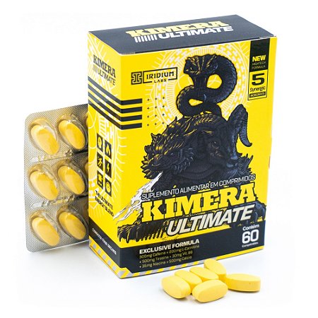 Kimera Ultimate (60 Cáps.) Termogênico Tecnológico - Iridium Labs