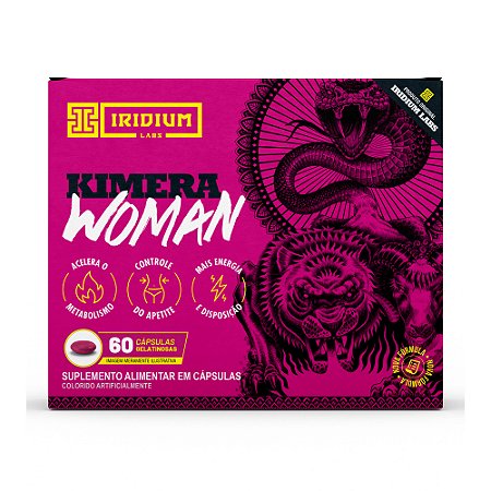 Kit 2x Kimera Woman (120 Cáps) Termogênico Feminino - Iridium Labs