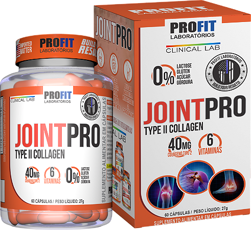 Joint Pro - Colágeno Tipo 2 p/ Articulações - Profit Labs