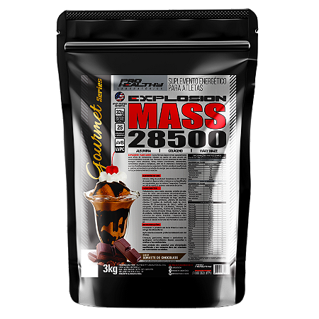 Hipercalórico Explosion Mass 28500 Refil (3kg) Pro Healthy
