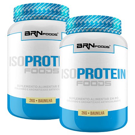 2x Whey Iso Protein (2kg cada) BRN FOODS