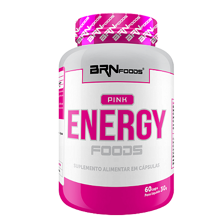 Termogênico Pink Energy (60 Cáps.) BRN FOODS
