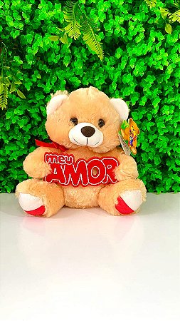 Ursinho amor Caramelo 22cm
