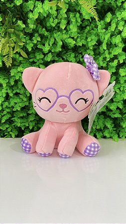 Gatinha de óculos 18cm