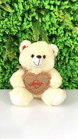 Ursinho Plaquinha 25cm