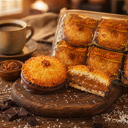 Sonho de Alfajor | Doces Hamburguesa