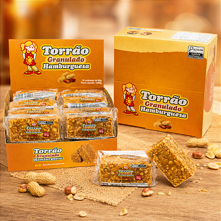 Torrão Granulado | Doces Hamburguesa