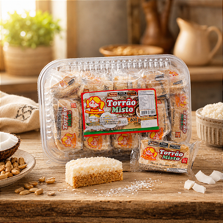 Torrão Misto | Doces Hamburguesa