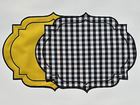 Lugar Americano Dupla Face Passiflora