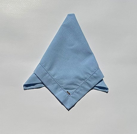 Guardanapo Ponto Ajour Azul Claro