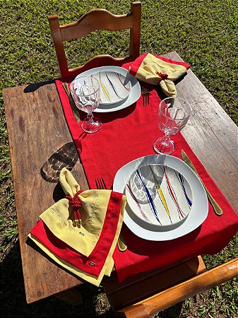 Trilho Linho Vermelho