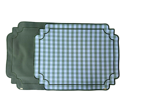 Lugar Americano Dupla Face Iluminar