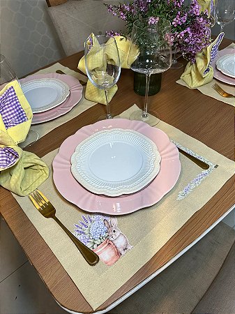 Kit Páscoa Amarela com Lilas