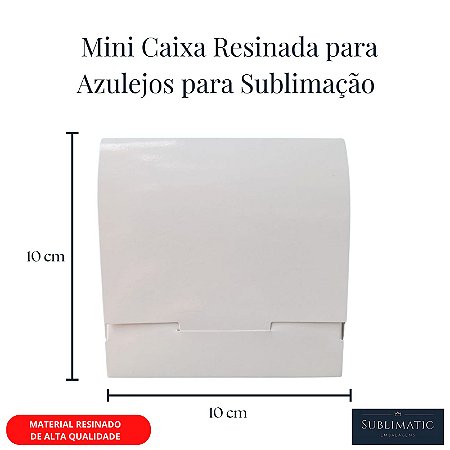 Caixa Resinada para Azulejos 10 x 10 cm
