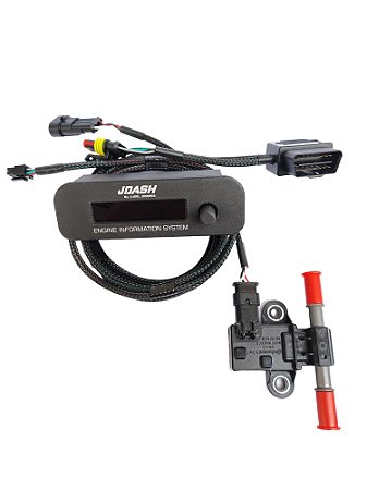 JDash OBD2 Universal Com Sensor e Chicote Etanol