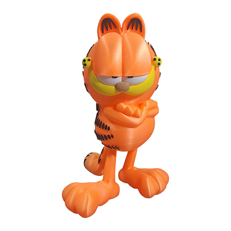 Boneco Action Figure Garfield 3D