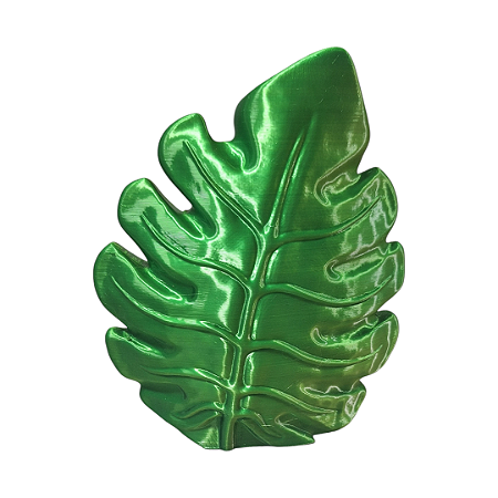Vaso Decorativo Folha Planta Monstera