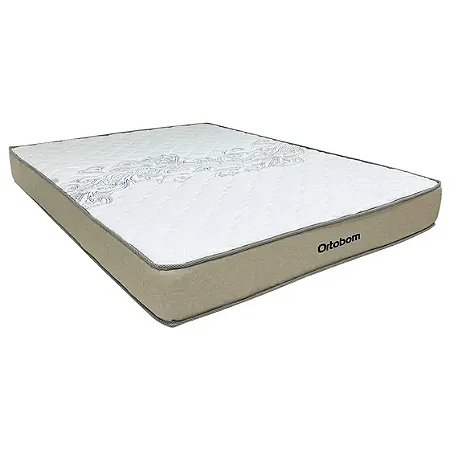 Colchão Casal Espuma Dupla Face 138X188X20 Ortobom