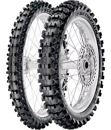 Pneu Pirelli 110/90-19 Scorpion Mx32 Mid Soft (tt) 62m (t)