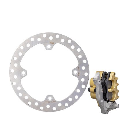 Disco C/ Caliper De Freio Dianteiro Gp7 Xre 300 09/23 S/abs