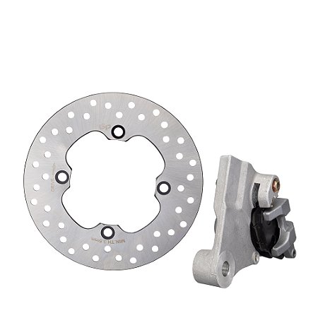 Disco C/ Caliper De Freio Traseiro Gp7 Bros 160 16/17