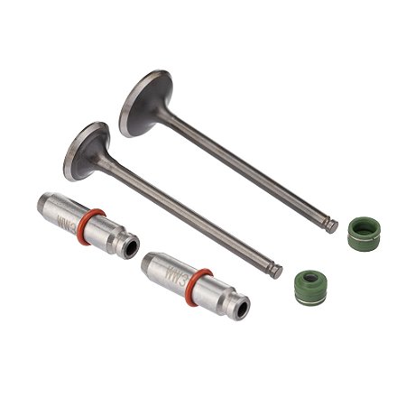 Valvula Guia E Retentor Kit (6pcs) Ww3 Cg 125 09/18 Reten. Verde