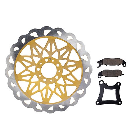 Disco C/ Pastilha Freio Diant. Gp7 Cg 150 09/15 320mm Doura