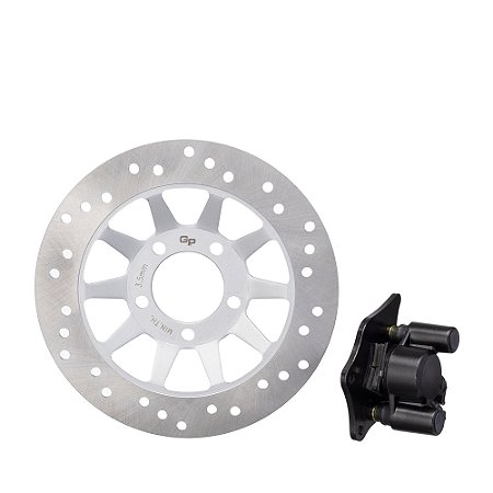 Disco C/ Caliper De Freio Dianteiro Gp7 Cg 150 04/08