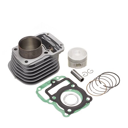 Kit Premium C/cilindro Pistao Junta Kmp.anel Rik Cg 125 00/0