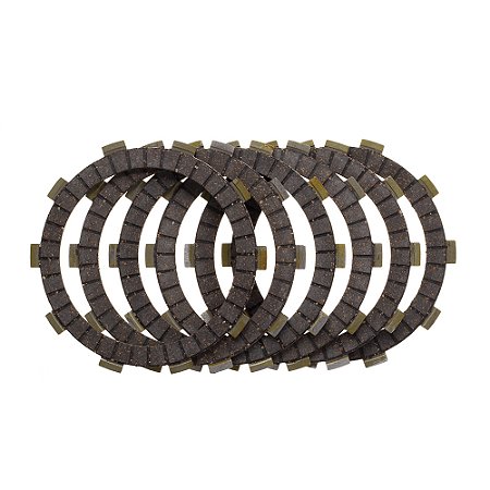 Discos Embreagem Gp7 (6 Pecas) Cbx 250