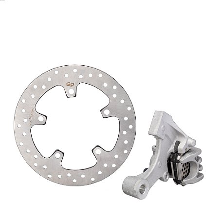 Disco C/ Caliper De Freio Traseiro Gp7 Fazer 250 11/17 S/abs