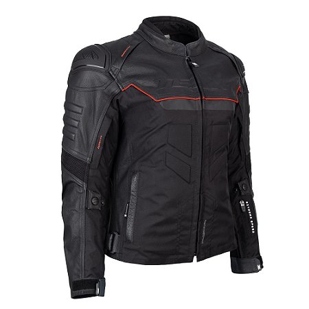 Jaqueta Texx Falcon V2 Fem Ld Pret Verm Xxxxxxl 6xl