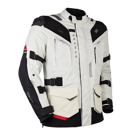 Jaqueta Texx Nomade Masc Branc Azul Verm   M