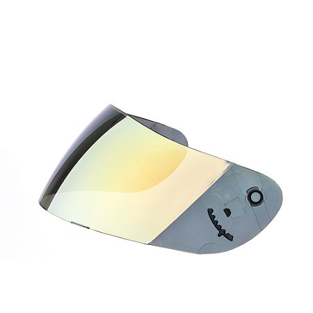 Viseira  Mascara Capacete Texx Dourada Mod. Flurry