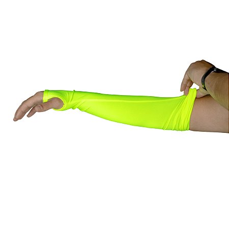 Manguito Sky Sun Verde Fluor (par)