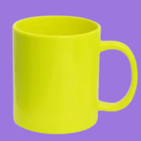 Caneca Polímero (Plástico) Colorida