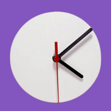 Relógio Redondo de Cerâmica