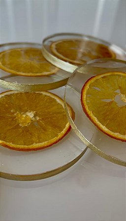 Porta Copos Laranja