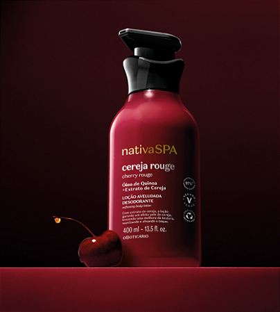Hidratante Corporal Cereja Rouge 🍒