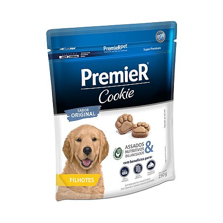 Biscoito Premier Cookie para Cães Filhotes - 250g