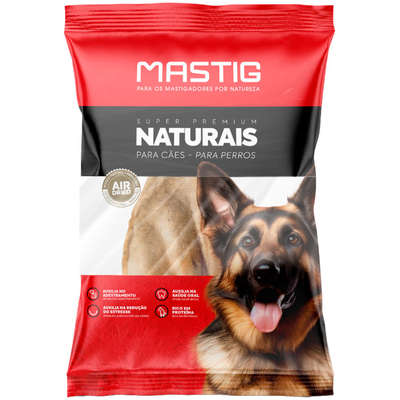 Petisco Mastig Orelha Bovina Natural - 1 Unidade
